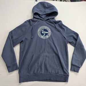 Portmarnock Golf Club Hoodie Ireland Pullover Mens Small Comfort Red Jacket